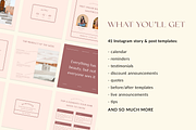 Beauty Instagram Kit | Canva, a Social Media Template by Ralony (Thumbnail 3 of 9)
