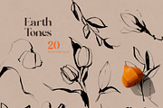 Earth Tones. Abstract & Floral, an Object Illustration by Colden Blue (Thumbnail 4 of 11)
