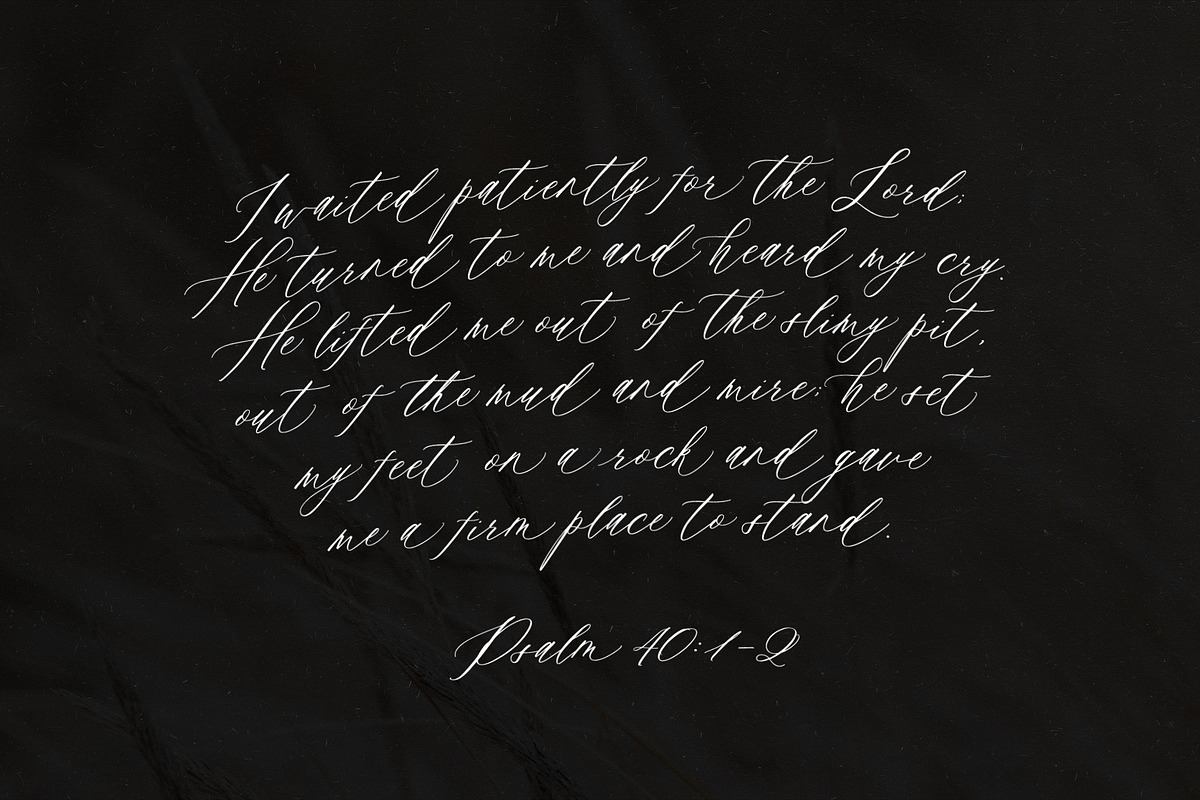 Saint Viet | Calligraphy Font, a Script Font by Calamar Studio (Photo 9 of 29)