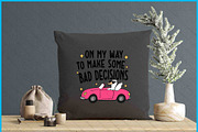 On My Way To Make Bad Decisions SVG, an Object Graphic by Creativeusart (Thumbnail 4 of 4)