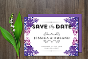Watercolor Flower Wedding Suite, a Templates & Theme by aticnomar (Thumbnail 3 of 5)
