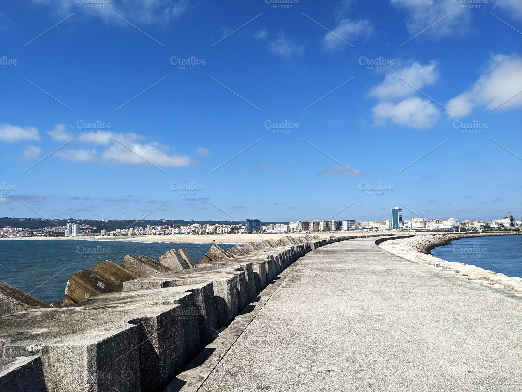 Skyline Figueira da Foz Portugal, an Architecture Photo by joyt