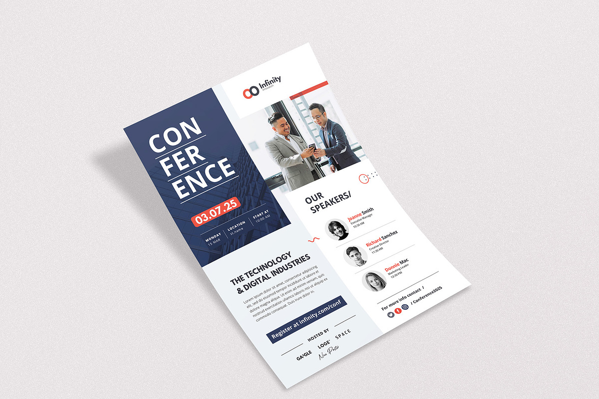 10 Event-Conference Flyers Bundle, a Flyer Template by Creativity-Design