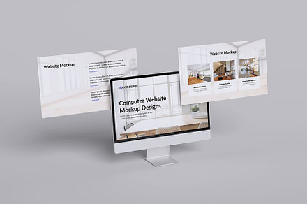 iMac Screen Mockup