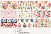 80 seamstress seamless pattern, a Pattern Graphic by Poppy Lane Studio (Thumbnail 6 of 11)