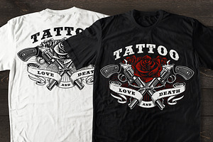 Guns And Roses Design