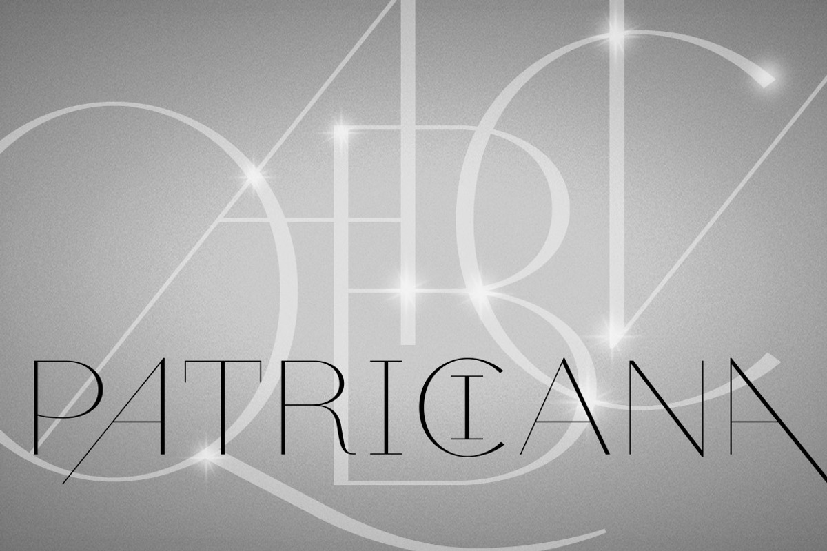 Patriciana, a Font by Green Type (Photo 2 of 6)