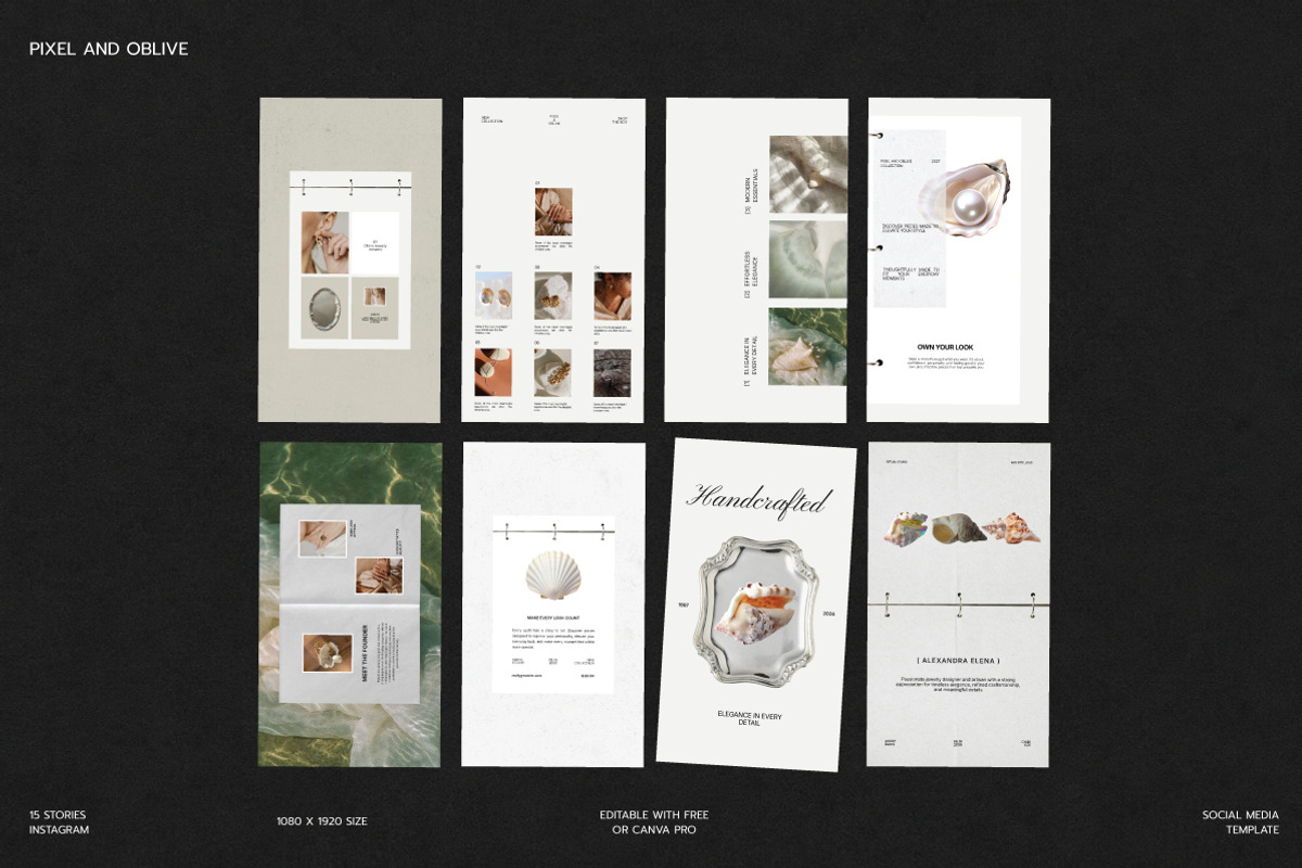 SOLV / Stories Social Media KIT, a Social Media Template by Pixel And Oblivé (Photo 1 of 6)