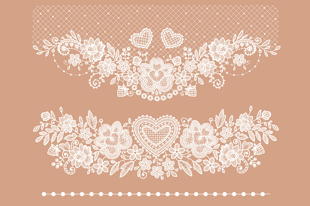 Wedding frames and alphabet., a Pattern Graphic by Ajuga (Photo 5 of 9)