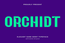Orchidt Tech Sans Font