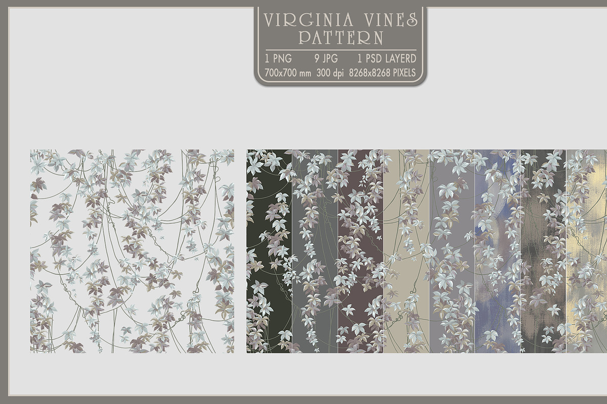 Fresco collection Virginia vines, a Wallpaper Graphic by Natalia0307 (Photo 3 of 22)