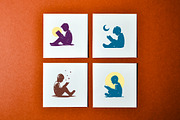 11 Boy Reading Book on The Floor, an Illustration by jongcreative (Thumbnail 3 of 4)