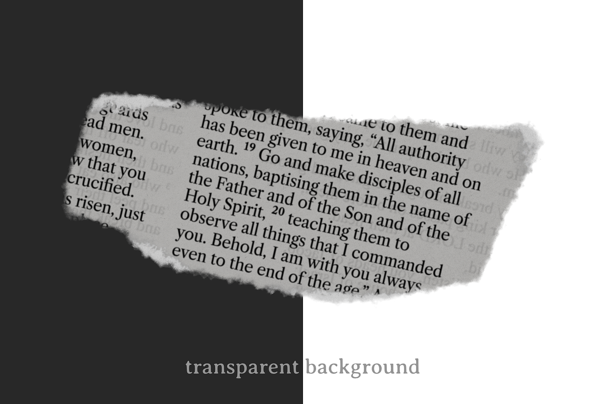 20 Ripped Bible Verse Assets, an Object Graphic by Greater Worth (Photo 8 of 9)