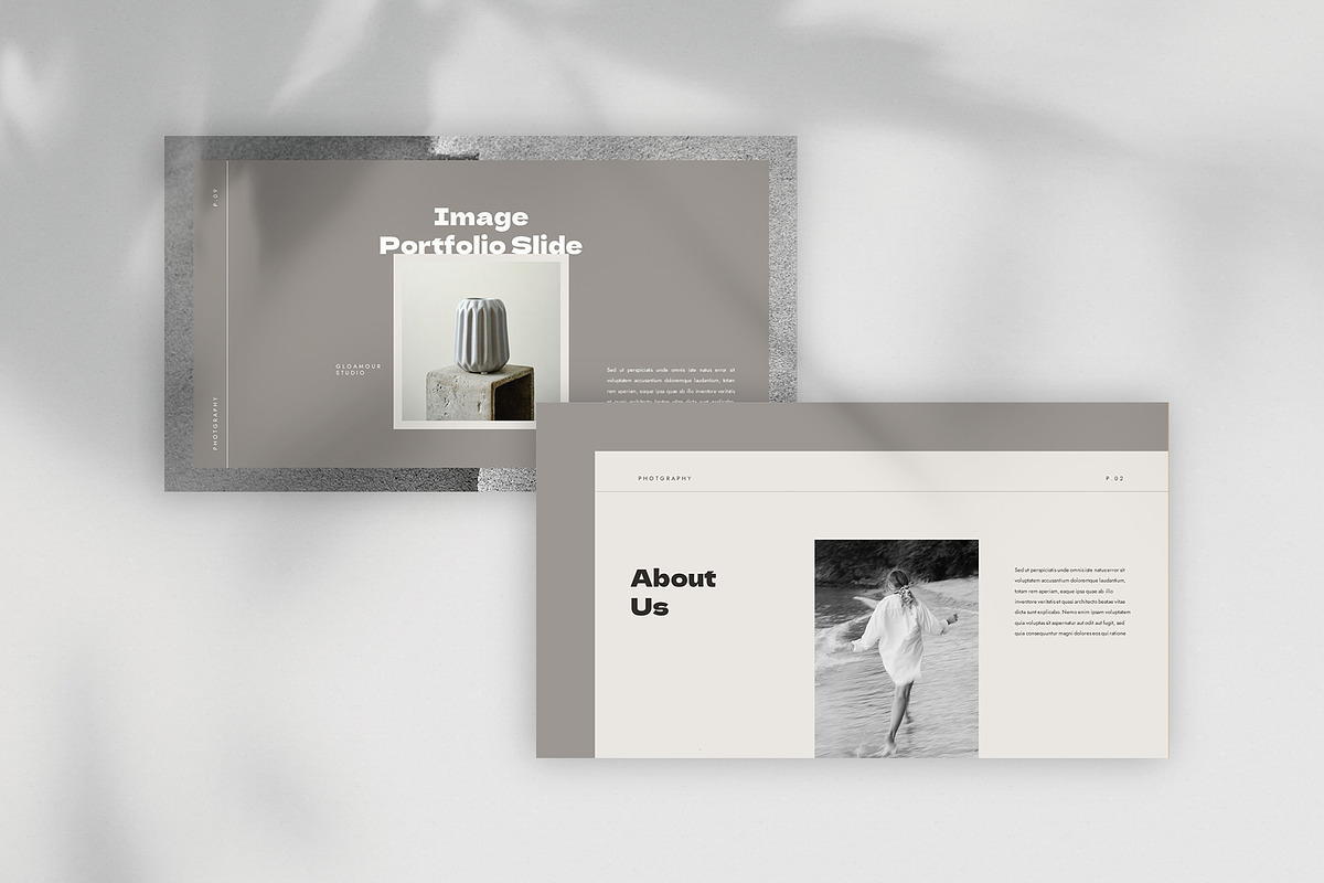 Gloamour - Powerpoint Template, a Presentation Template by eunavia (Photo 2 of 6)