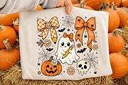Halloween Teacher Ghost PNG, a Seasonal Illustration by Libby Wishes (Thumbnail 2 of 4)