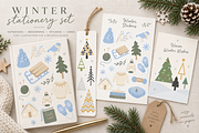 Scandinavian Xmas 100% Hand Drawn, a Seasonal Illustration by Anna Studio (Thumbnail 5 of 11)