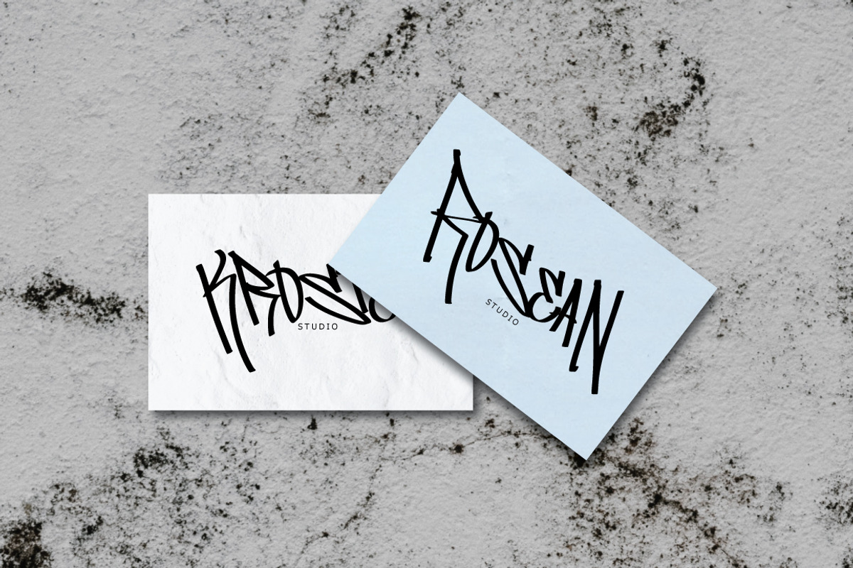Standerik - Graffiti Font, a Handwritten Font by tebaltipislab (Photo 5 of 8)