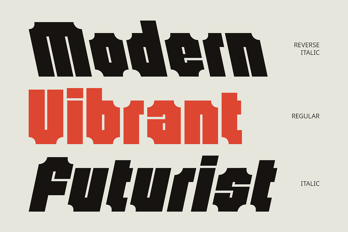 CS Caspian – Industrial Font, a Sans Serif Font by Craft Supply Co. (Photo 3 of 8)