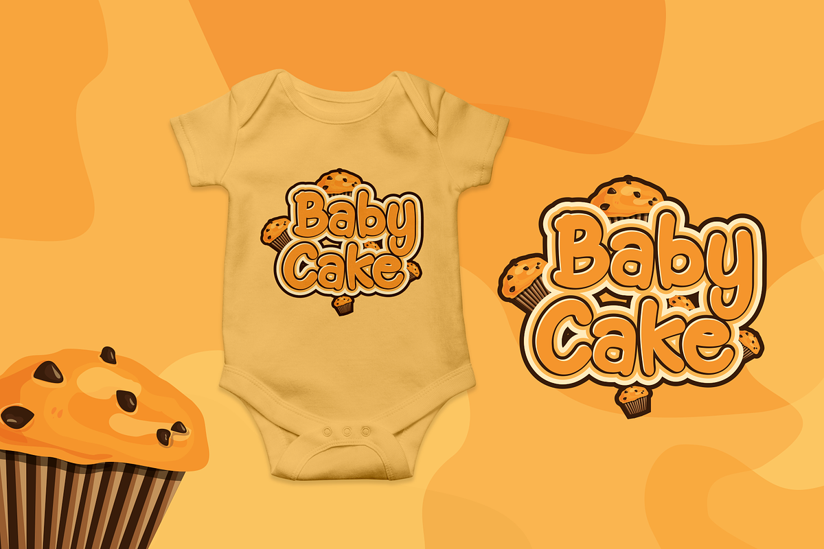 Muffin Cake | Delicious Fonts, a Font by RT Studio (Photo 7 of 7)