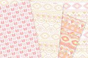 Blush Aztec Digital Paper, a Texture Graphic by Avenie Digital (Thumbnail 2 of 4)