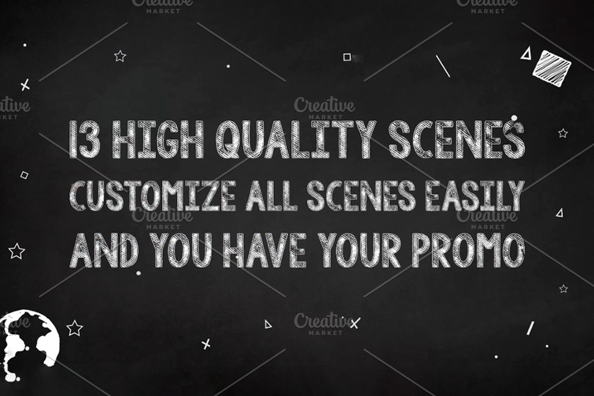 Chalkboard Titles, a Templates & Theme by VaheGrigoryan (Photo 10 of 13)