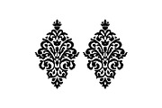 Boho Mandala Earring SVG Bundle, an Object Graphic by Creativeshirt (Thumbnail 4 of 13)