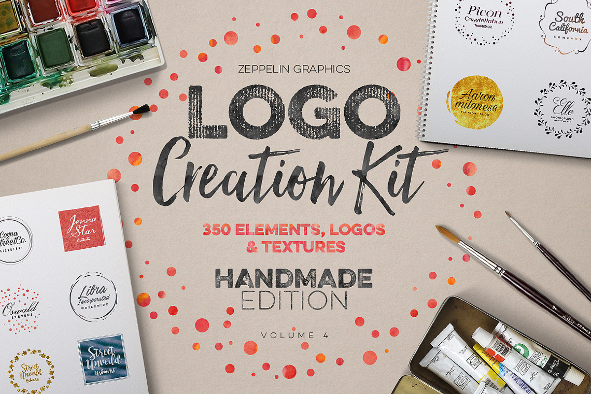 The Best Logo Creation Kit Bundle, a Branding & Logo Template by Graphicdome (Photo 60 of 145)