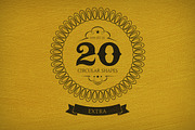 20 Circular Shapes - Vector - Extra, an Object Graphic by Damien (Thumbnail 1 of 5)