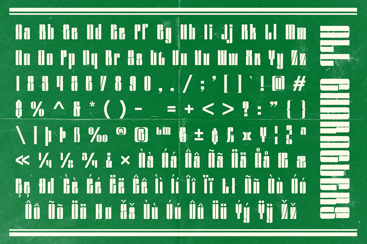 Sazzle Rough, a Sans Serif Font by Craft Supply Co. (Photo 7 of 7)