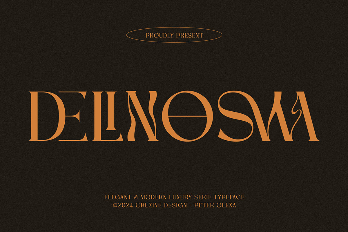 Delinoswa, a Serif Font by Cruzine (Photo 1 of 8)