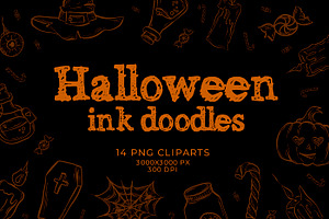 Halloween Ink Doodles