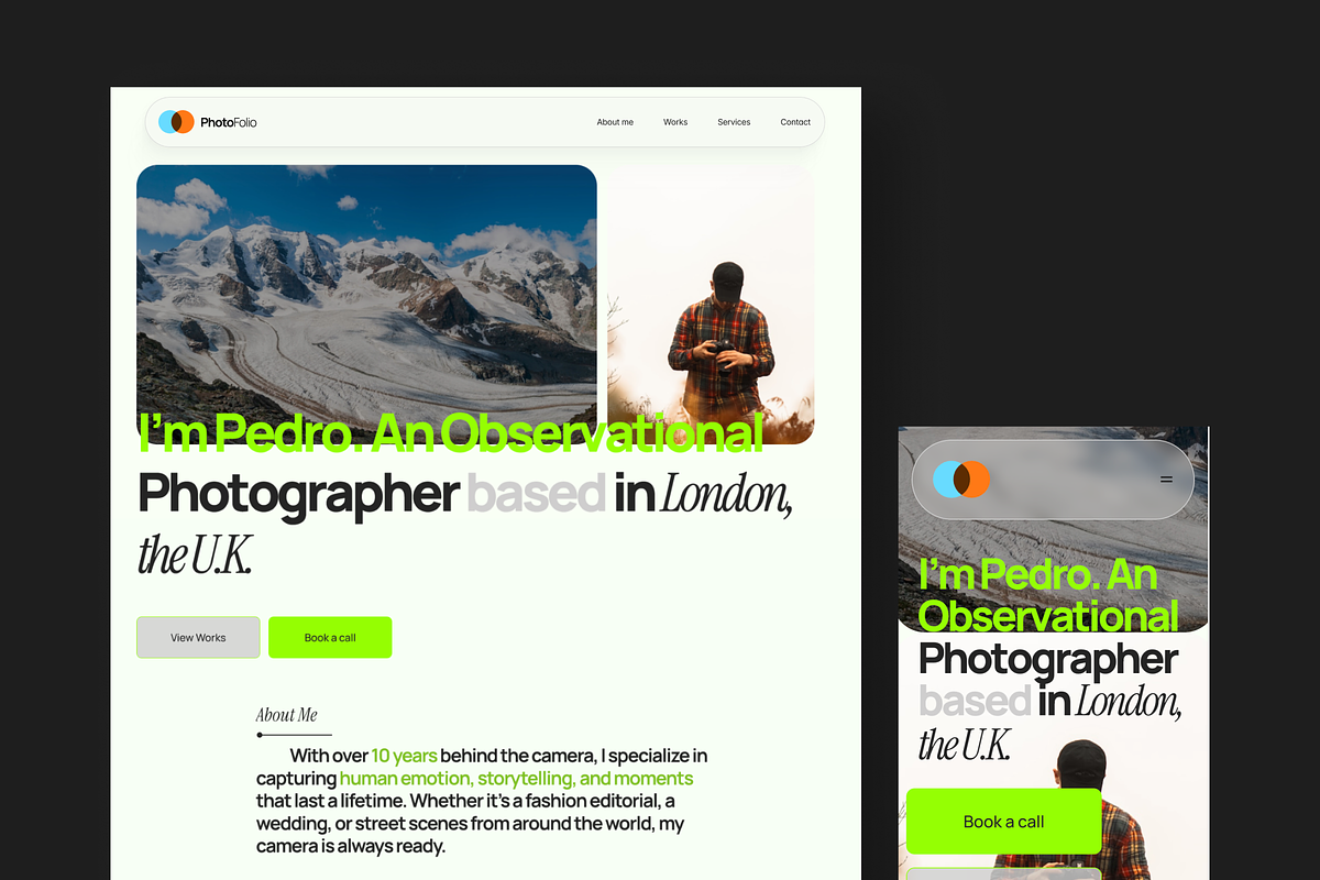 PhotoFolio Framer Template, a Templates & Theme by BeadyLab (Photo 4 of 4)