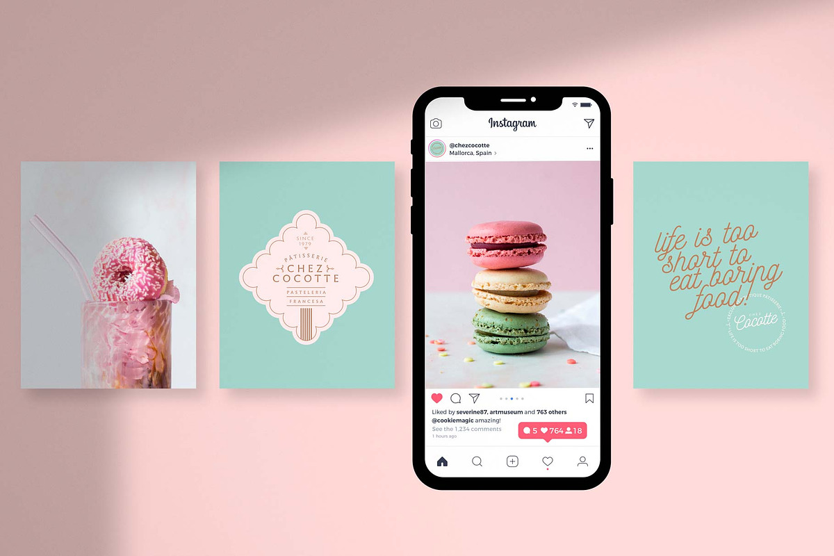 Chez Cocotte | Full Identity Pack, a Branding & Logo Template by The Responsible Creatives (Photo 13 of 16)