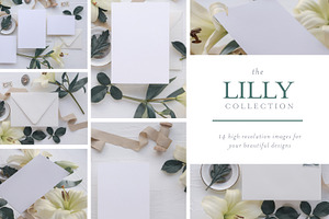 Lilly  invite mock up bundle containing mockup, mock up, and mockups