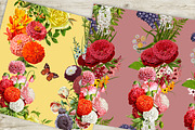 Vintage summer Seamless Patterns, a Pattern Graphic by NastiaDesignsPrints (Thumbnail 6 of 8)
