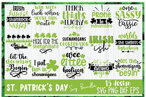 St Patricks Day SVG Bundle
