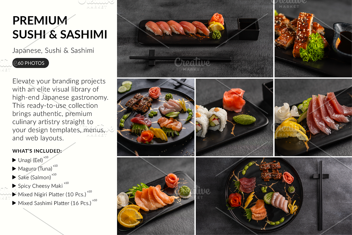 Premium Sushi & Sashimi - 60 Photos, a Food & Drink Photo by Sameeu's (Photo 2 of 3)