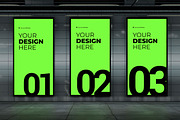 Digital Signage Mockup, an Advertising Mockup by Modaldesain (Thumbnail 1 of 2)