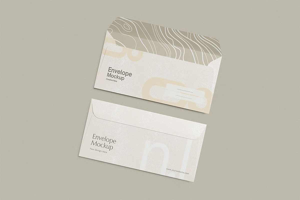 Envelope Mockup, an Advertising Mockup by zpackcreative (Photo 3 of 5)