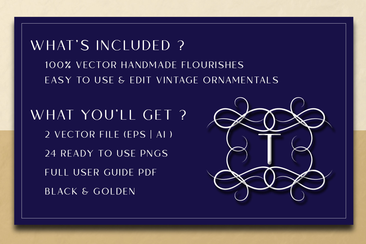 Vintage Exquisite Swashes Pack, an Object Graphic by Design Unique (Photo 7 of 7)