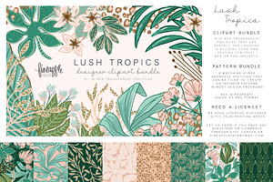 Mega Floral Clipart Bundle