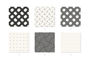 Concentric Seamless Patterns Bundle, a Pattern Graphic by Curly_Pat (Thumbnail 4 of 15)