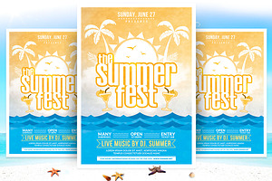 The Summer Fest Flyer Template
