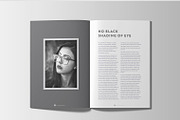 Gray Scale Fashion Magazine, a Magazine Template by Layout Design (Thumbnail 6 of 10)