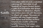 Bustille | Hand-drawn Font, a Script Font by Angelo Knf | Anko Studio (Thumbnail 9 of 10)