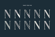 Naive Inline Font Collection, a Serif Font by S&C Type (Thumbnail 3 of 10)