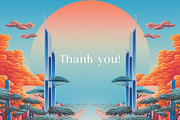 Retro Surrealism Landscape Creator, an Object Graphic by Freezerondigital (Thumbnail 21 of 21)