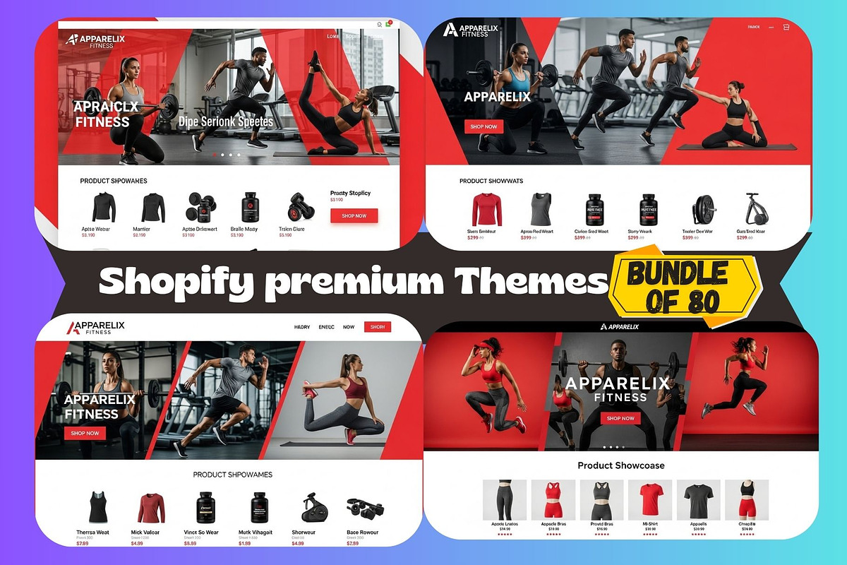Shopify Premium bundle of 80 Themes, a Shopify Template by Aban's World (Photo 11 of 59)