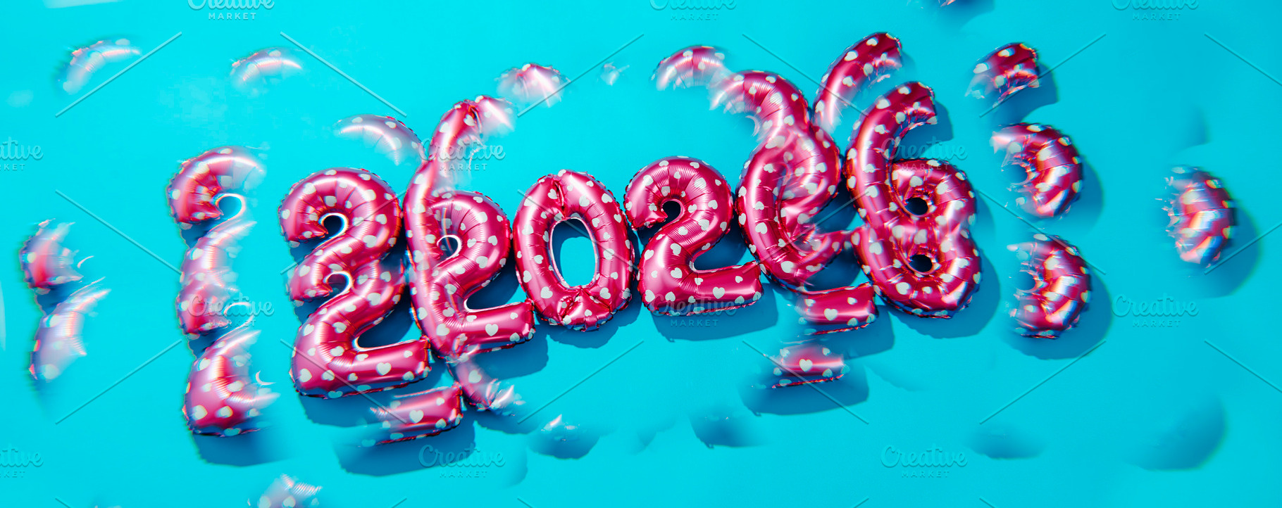 kaleidoscopic 2026 number, panoramic, a Photo by Nito