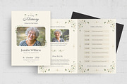 Funeral Program Template, a Flyer Template by BrandPacks (Thumbnail 5 of 5)